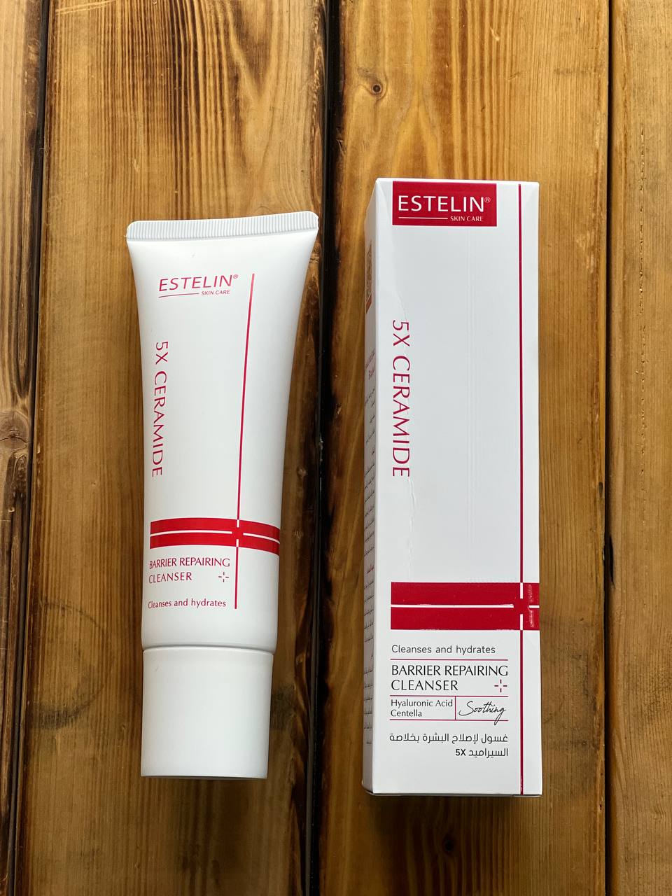 فوم شستشو ترمیم کننده و مرطوب کننده استلین حاوی سرامید 120 گرم